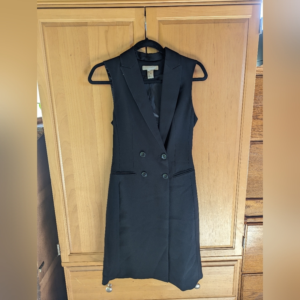 H&M tuxedo dress